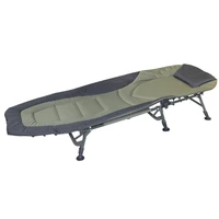 hot sale outdoor indoor folding camping cot military sleeping bed with carry bag heavy duty bed green