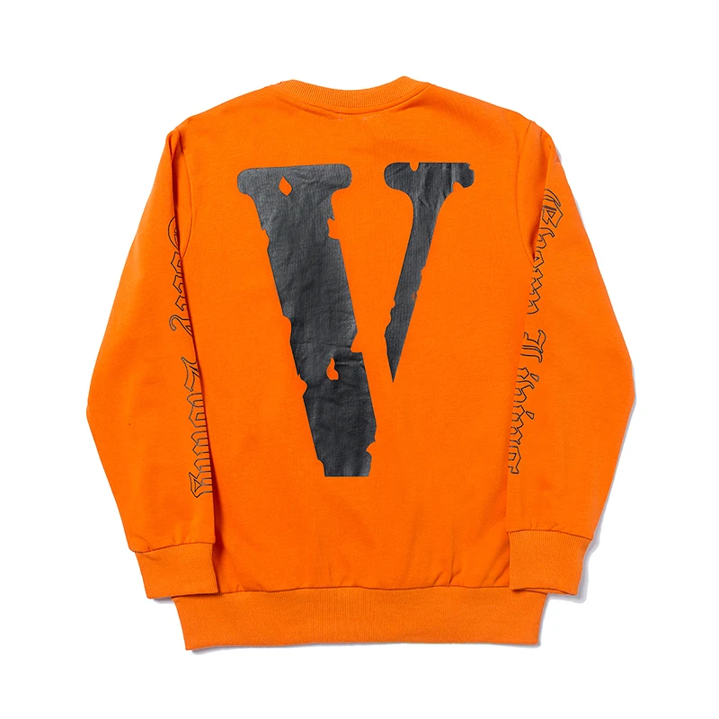 

A$AP ROCKY same VLONE joint high street loose BF round neck pullover men and women couple sweater students