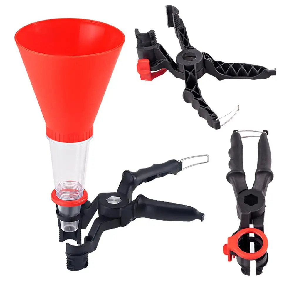 Не протекающий двигатель автомобиля Feul Воронка Регулируемая без утечки масла