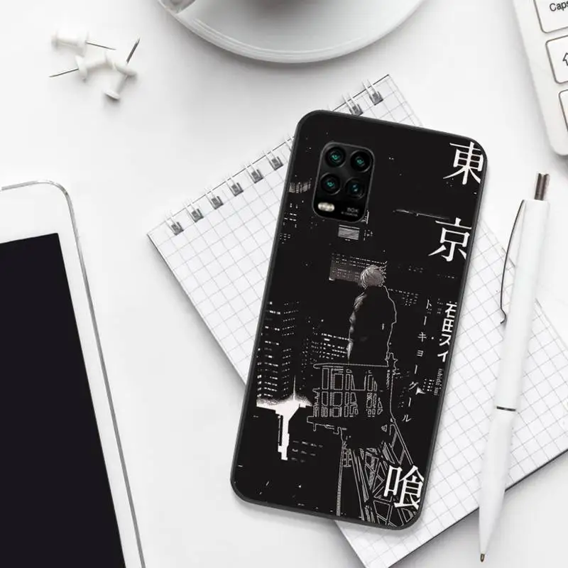 

Tokyo Ghoul Anime Black TPU Phone Case For Xiaomi 8 9 Se 10 10pro Note 2 3 10 MIX2 S MAX2 3 F1 5X