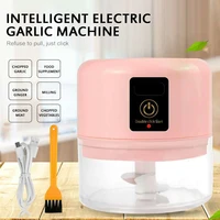 mini garlic vegetable chopper squeezer nut fruit onion processor usb charging kitchen tool electric meat grinder