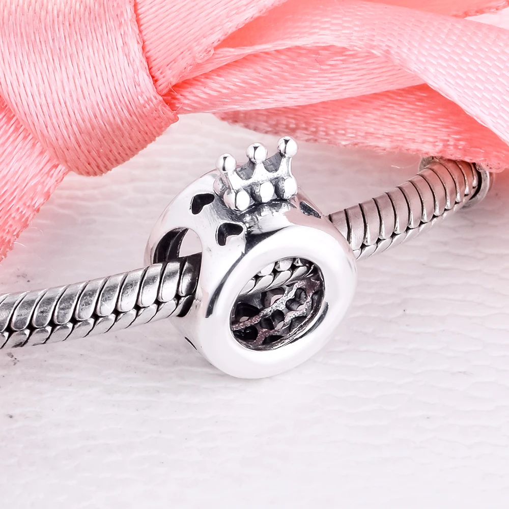 

Logo & Crown O Charm 2020 girl new Sterling Silver Jewelry For Woman Fashion Beads For Jewelry Making
