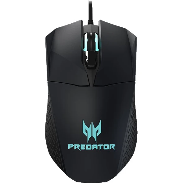 Игровая мышь чёрная Acer Predator Cestus 300 (4 кнопки Omron Dual Switches 5000 dpi USB RGB подсветка NP.MCE11.007) |