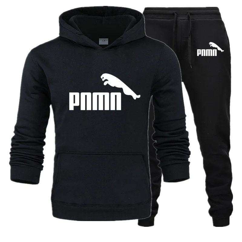

Men's Sets Sportswear Tracksuits 2 Piece Sets 2021 Unisex Clothes Hoodies+Pants Male Streetswear Coat Jackets