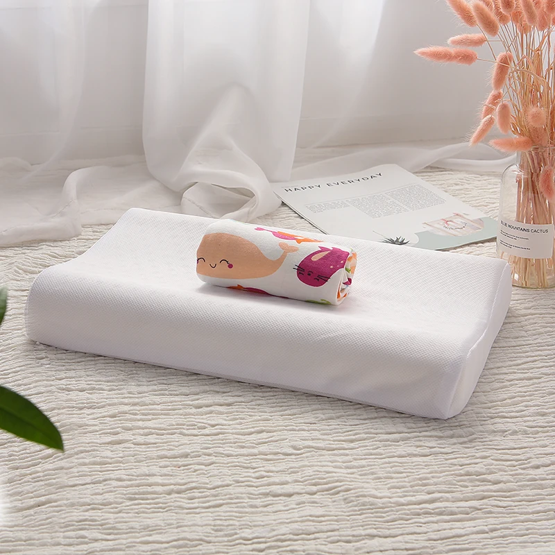 Мультяшная детская подушка с защитой от наклона головы медленным