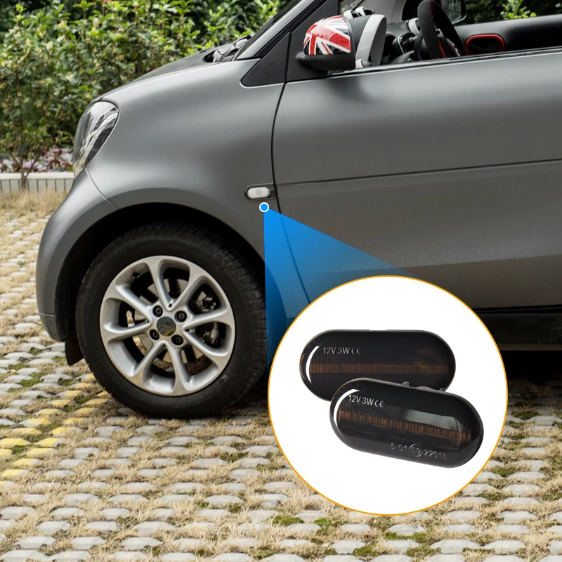 2 шт. автомобиля Fender поворота СИД светильник рулевая фара боковой сигнал для