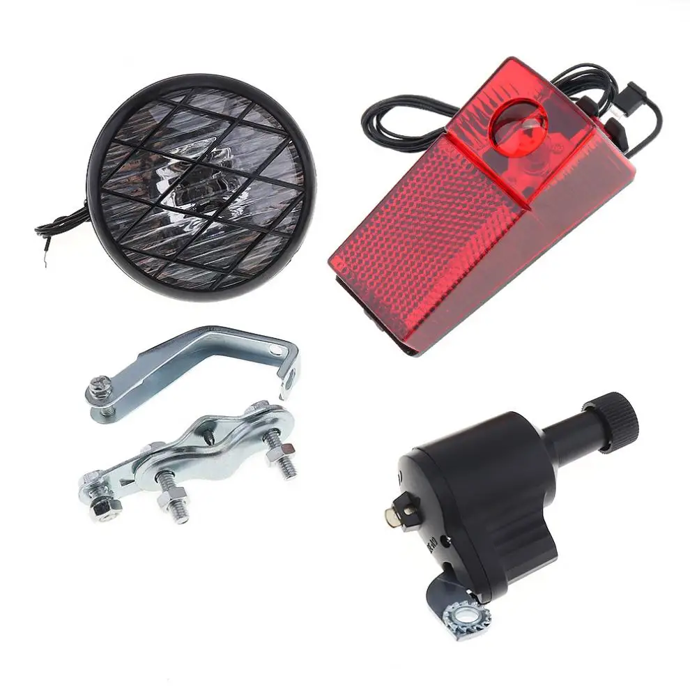 6 В 3 Вт экономичный велосипедный Динамо светильник классический семейный