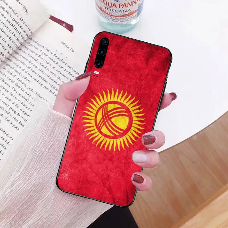 Фото Чехол для телефона CUTEWANAN с национальным флагом Киргизии чехол Huawei P30 P20 lite Mate 20 Pro P Чехол для телефона CUTEWANAN с национальным флагом Киргизии чехол Huawei P30 P20 lite Mate 20 Pro P