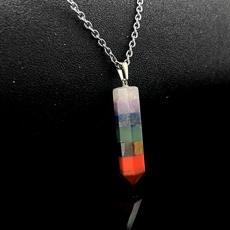 

Handmade Natural Stone Necklaces for Women Fashion Trend Colorful Necklace Couple Jewelry Party Holiday Gifts Wholesale