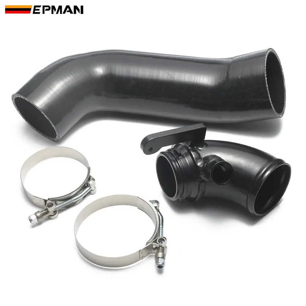 EPMAN Aluminum Turbo Inlet Elbow Silicone Intake Pipe Air Hose For Seat Leon MK3 Cupra 5F For VW MK7 EA888 TKMK3TK010P