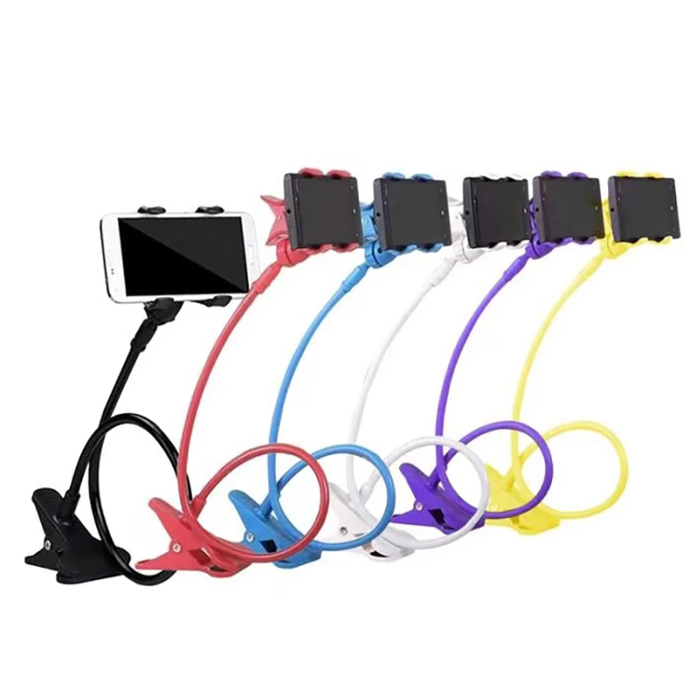 

Universal Mobile Phone Holder Flexible Adjustable Mobile Phone Clip Lazy Bracket Household Desk Bracket Smartphone Stand Bracket
