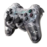 for sony playstation 3 console video game wireless dualshock bluetooth gamepad transparent controller for ps3 joystick remote