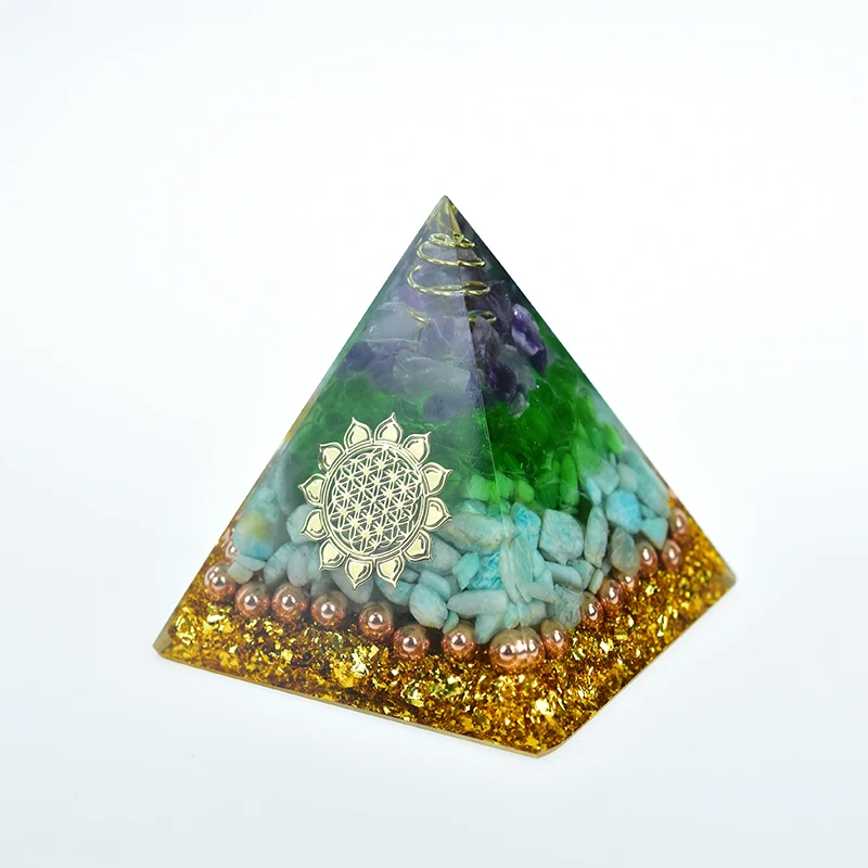 Восстанавливающий оргонитовый пирамидальный энергетический преобразователь