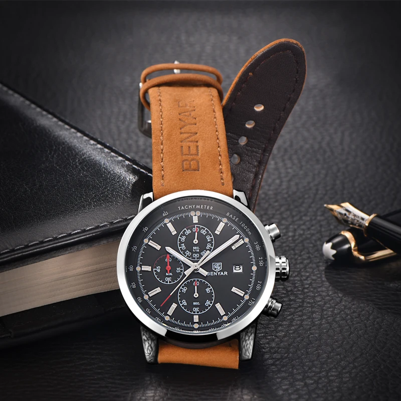 

Fashion Chronograph Sport Mens Watches Top Brand Luxury Quartz Watch Reloj Hombre Saat Clock Male Hour Relogio Masculino