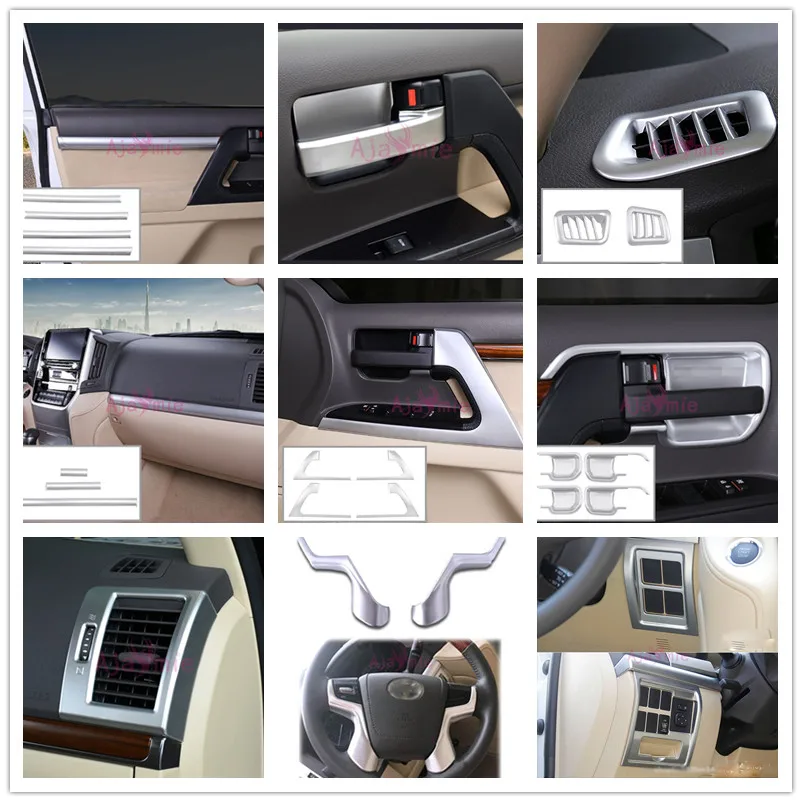 Хромированный автомобильный Стайлинг Отделка приборной панели ручка