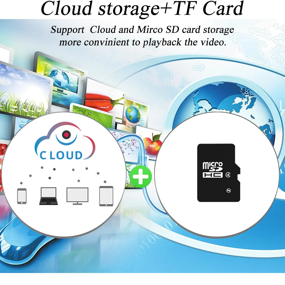 Беспроводная мини камера для помещений 720P 1080P HD IP Wi Fi видеонаблюдение радионяня