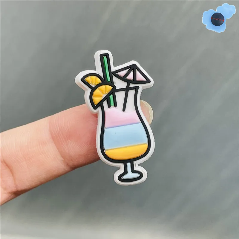 Кофе пиццы еда и напитки суши мороженое чай из ПВХ подвески для обуви аксессуары
