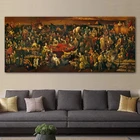 Известная Картина на холсте для обсуждения Божественная комедия с Данте настенные картины принт Плакаты для Гостиная украшения