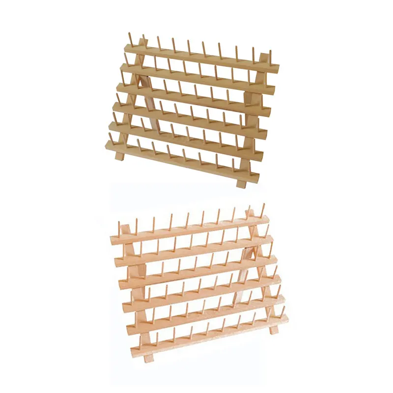 

Хит продаж, деревянная вешалка для ювелирных изделий, деревянный держатель для вышивки, конусы, подставка, полка, органайзер, катушки, швейн...