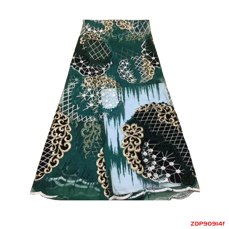 

2019 Latest Guipure Lace fabric Embroiderey French African Cord Lace Fabric High Quality Nigeria Lace Fabric For dress f190914