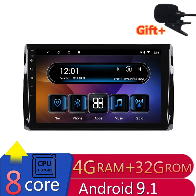 4G RAM 8 ядер Android автомобильный dvd gps навигация для Skoda Kodiaq 2016 2017 аудио стерео