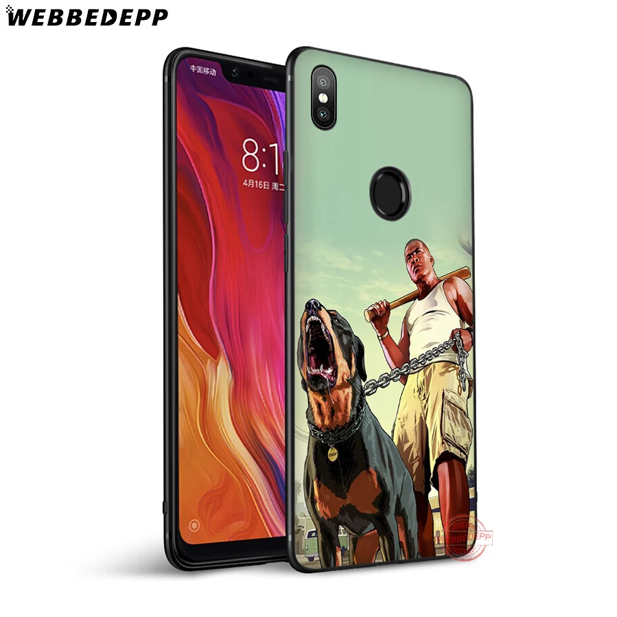 WEBBEDEPP Grand Theft Auto GTA V Soft Case for Xiaomi Mi A3 9 9T 10 Lite CC9E Max 3 Redmi 7A K20 Pro K30 X2 | Мобильные телефоны и