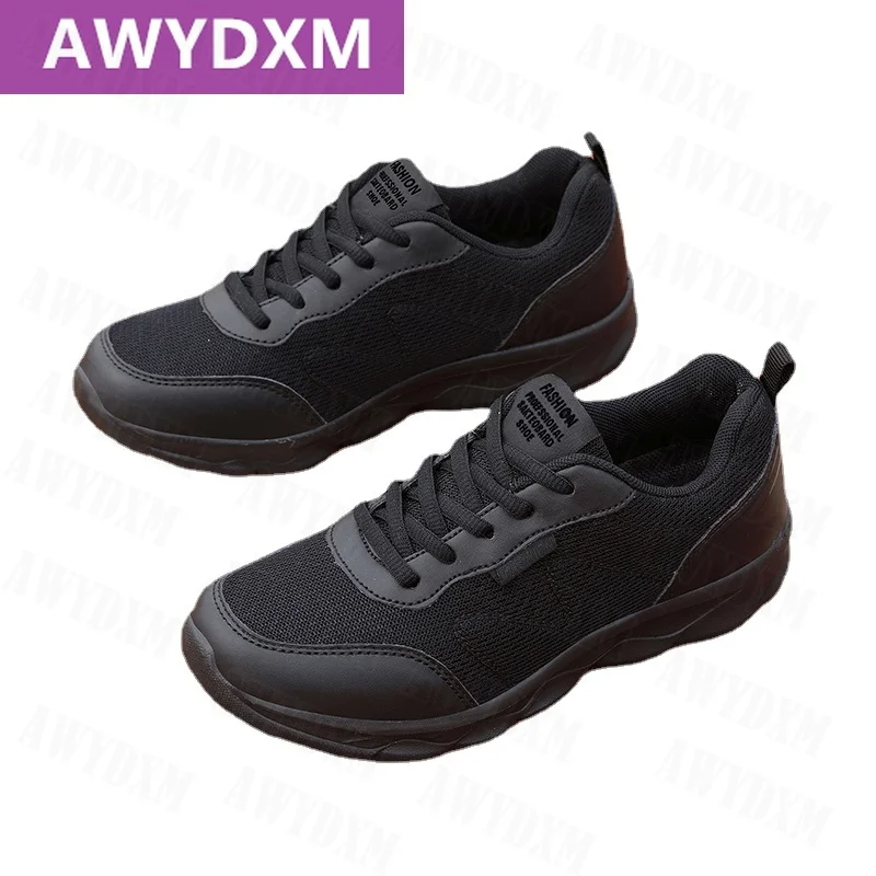 

Plus Size 35-44 Breathable Mesh Women Sport Shoes Autumn 2021 New Women Flat Sport Non-slip Running Sneakers Women Walking Shoes