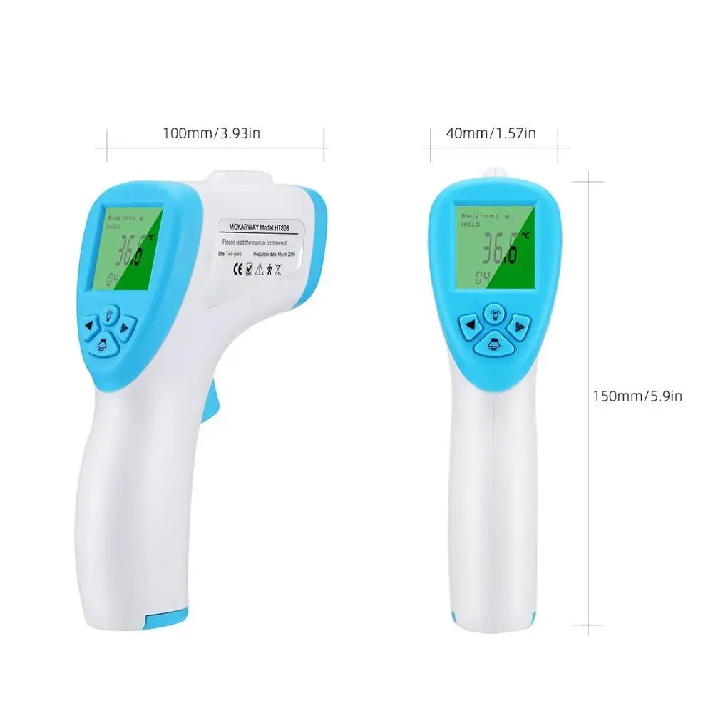 

Baby Thermometer Forehead Digital Infrared Thermometer Non-Contact Adult Fever IR Children Termometro Medical Thermometer