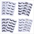 Оптом 100 коробка ресниц оптом смешанные 5 пар 3d норковые ресницы натуральные норковые ресницы оптом Накладные ресницы макияж ресницы