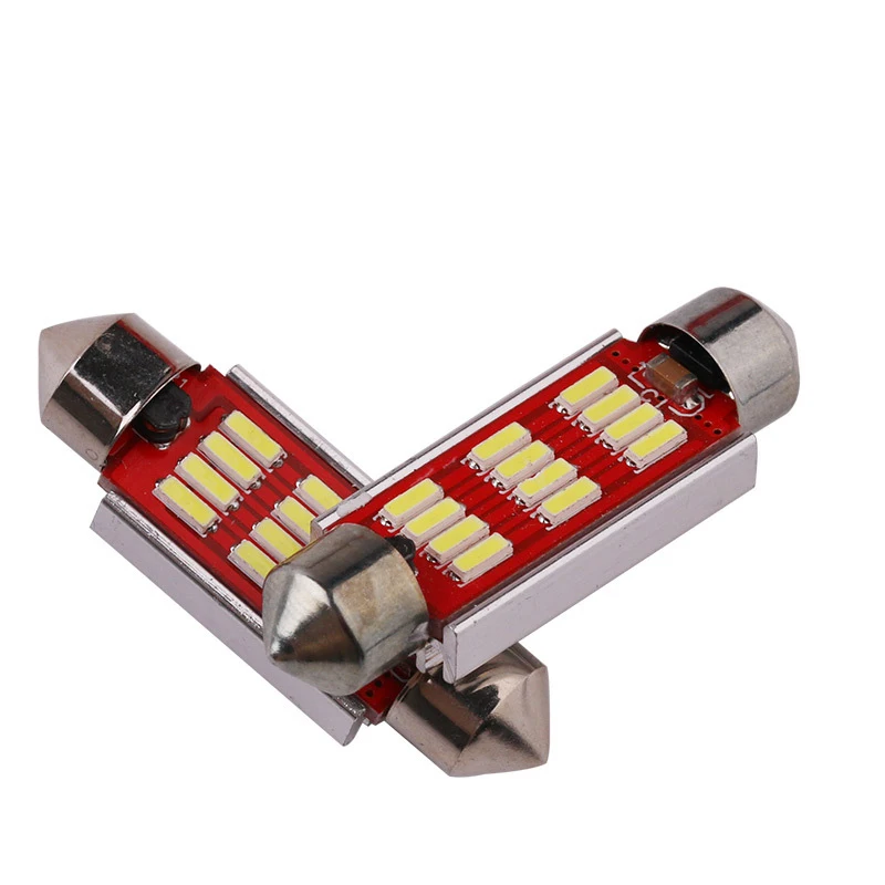 1 шт. высокое качество 31 мм 36 39 42 C5W C10W супер-яркий 12 SMD 4014 светодиодное освещение