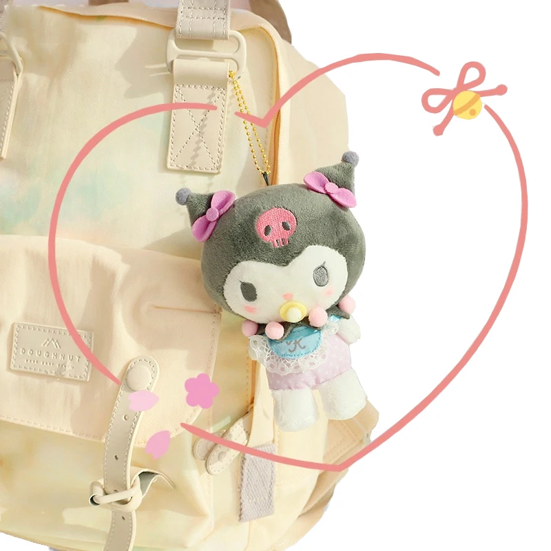 

2021 New Kawaii Plush Toys Kuromi Plush My Melody 10Cm Plush Pendants Girls Toys Home Decoration Plush Toys Gifts