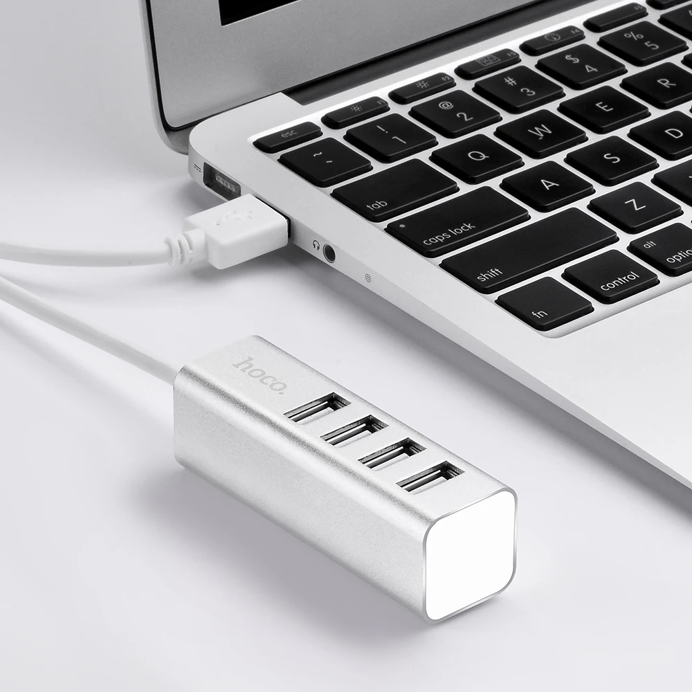 Универсальный usb-хаб HOCO 4 порта USB 2 0 с кабелем Micro высокоскоростной