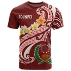 Мужская женская футболка с коротким рукавом, в стиле ретро, с 3D-принтом, летняя уличная одежда с полинезийскими татуировками