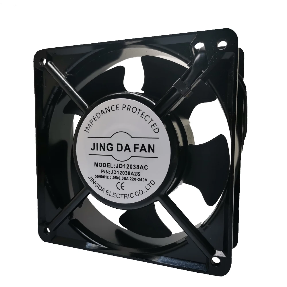 Новый и оригинальный вентилятор Jingda Jing Da масляный подшипник осевой потока jd12038ac