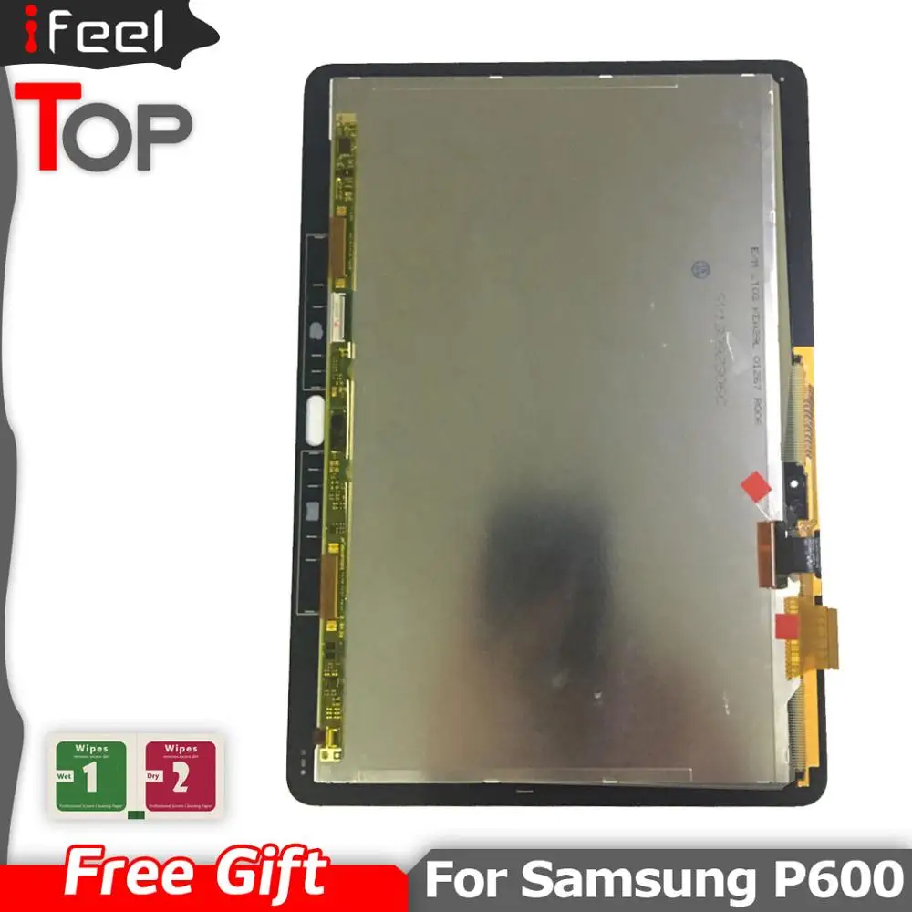 100% тестирование работы ЖК дисплей для Samsung Galaxy Note 10 1 SM-P600 P605 P600 панель ЖК-дисплея с