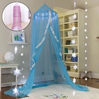 kid princess bed net dome lace mosquito nets single to king size canopy netting bed curtains romantic bedroom home decor tj3407