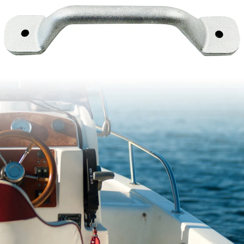 

Aluminum Marine Boat Cleat Grab Rail Handle Handrail for Ship Deck Handrails