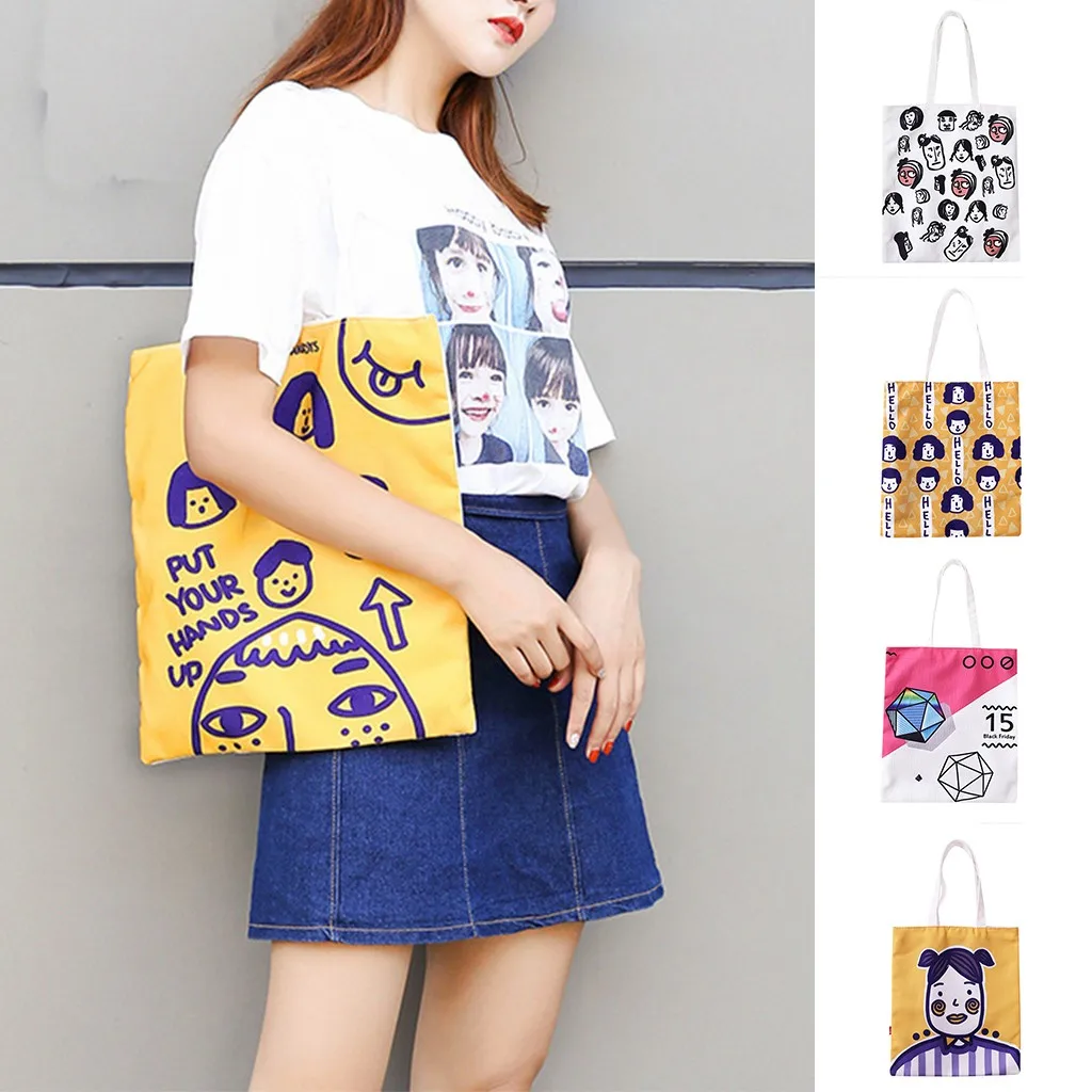 Корейская простая Женская посылка элегантная Холщовая Сумка сумки японские