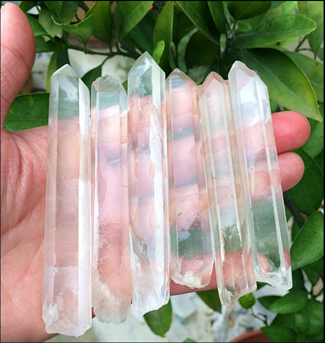 621+++++Pure natural white crystal stone pillars energy column factory direct | Дом и сад