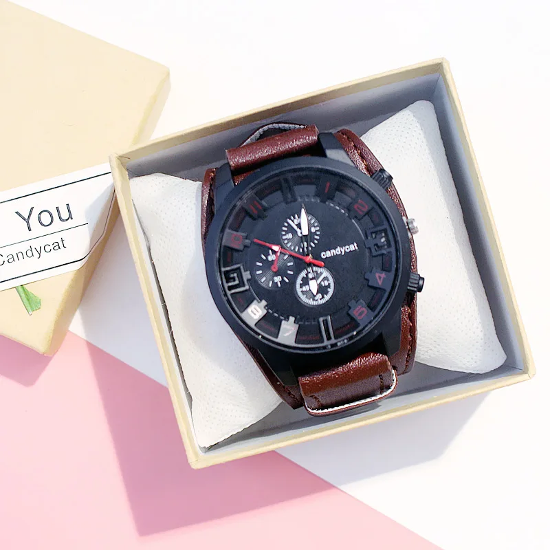 Часы наручные мужские кварцевые с календарем модные спортивные аналоговые в