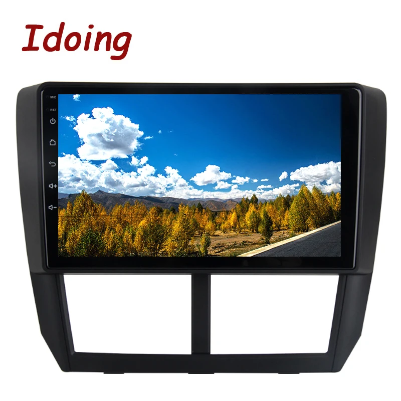 Idoing автомобильный мультимедийный плеер с 9 дюймовым дисплеем восьмиядерным