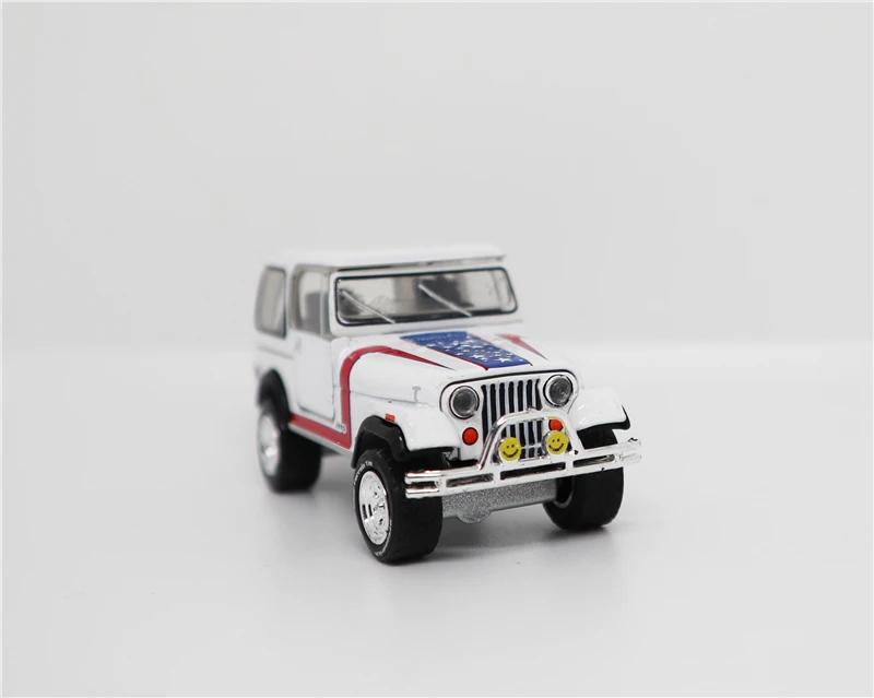 GreenLight 1:64 J eep CJ-7 1981 Бутик брелок для автомобильных ключей игрушки детей модели с