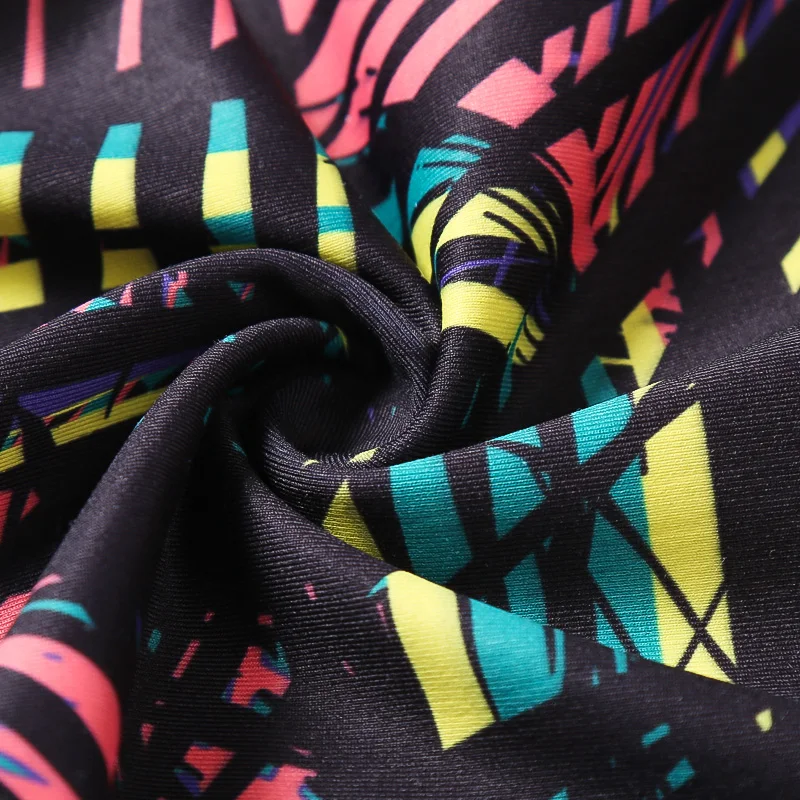 Женские леггинсы с высокой талией для занятий спортом фитнесом и принтом | Спорт