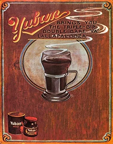 

Coffee Caffeine Decor Garage Metal Sign Aluminum Tin Sign Wall Decor Made in USA - 8 X 12 Inch