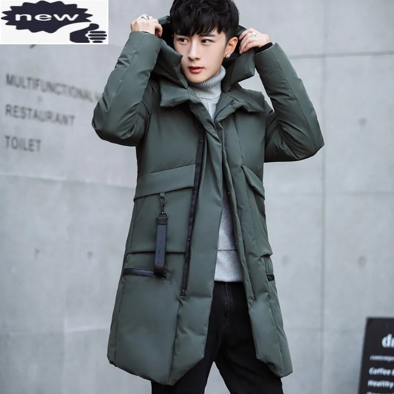 

Куртка мужская зимняя, с подкладкой, теплая, размера плюс, 4XL