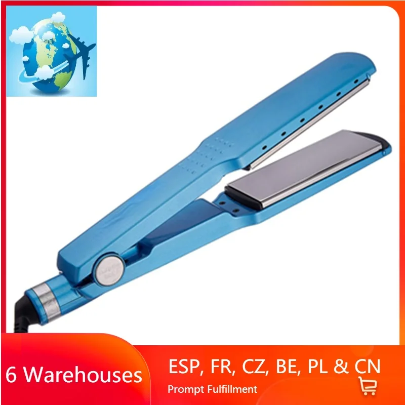 

1 3/4" Professional women hair Iron hair flat iron nano titanium 450F temperature Fast hair straightener Plate high quality