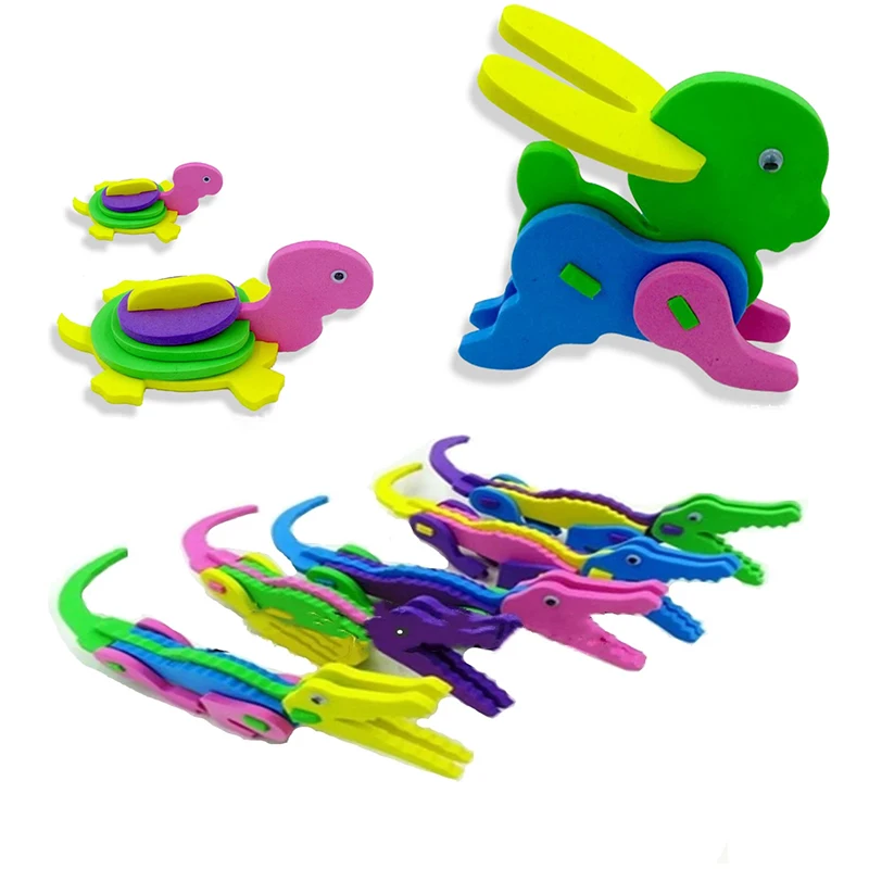 

Пазл детский из пеноматериала, самоклеящийся, игрушки, поделки, 2 шт.