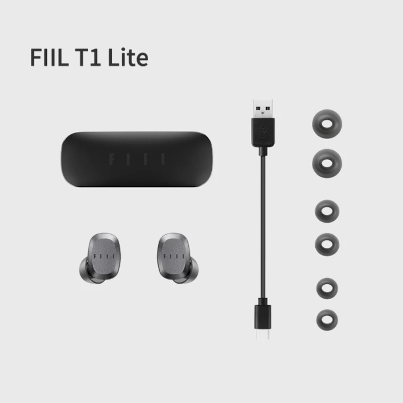 Електронный T1 Lite наушники вкладыши TWS Bluetooth 5 2 True Беспроводной 32 часов длинные
