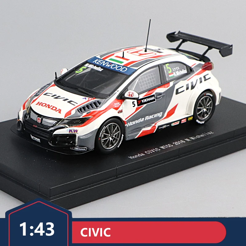 

Модель модифицированного раллийного автомобиля EBBRO 1/43 HONDA CIVIC WTCC 2016 Honda Civic