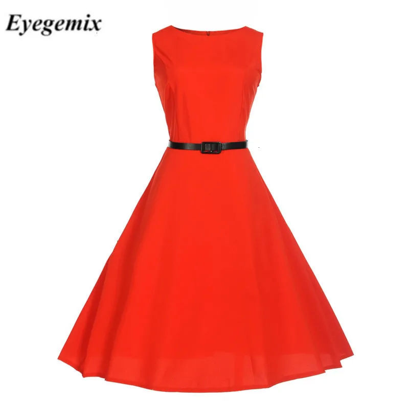 Черное облегающее однотонное Элегантное платье без рукавов ТРАПЕЦИЕВИДНОЕ